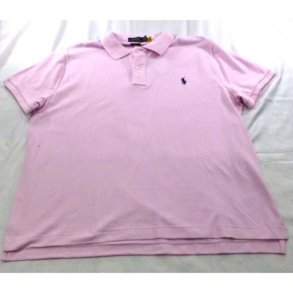 Polo Ralph Lauren Other - NWT Polo Ralph Lauren Mens Pink Classic Fit Polo Shirt XL